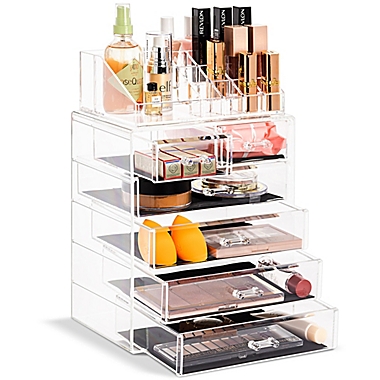 Sorbus 2-Piece 6-Drawer Vanity Organizer. View a larger version of this product image.
