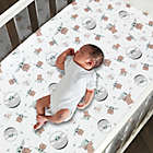 Alternate image 1 for Lambs &amp; Ivy&reg; Star Wars&trade; The Child Fitted Crib Sheet in White