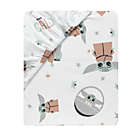 Alternate image 2 for Lambs &amp; Ivy&reg; Star Wars&trade; The Child Fitted Crib Sheet in White