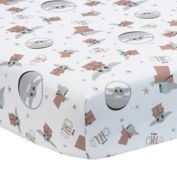 Lambs &amp; Ivy&reg; Star Wars&trade; The Child Fitted Crib Sheet in White
