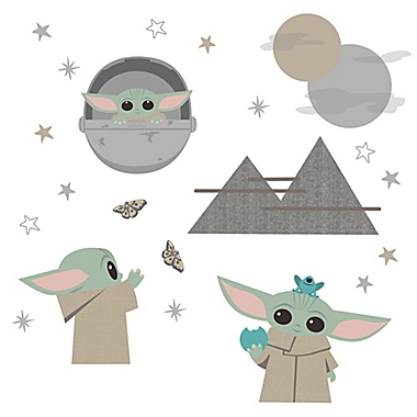 Lambs &amp; Ivy&reg; Star Wars&trade; The Child 23-Piece Wall Decals. View a larger version of this product image.