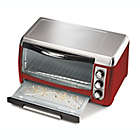 Alternate image 1 for Hamilton Beach&reg; Ensemble 6-Slice Toaster Oven in Red
