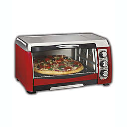 Hamilton Beach® Ensemble 6-Slice Toaster Oven in Red