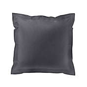 ELLE DECOR Diamond Geo European Pillow Sham in Charcoal