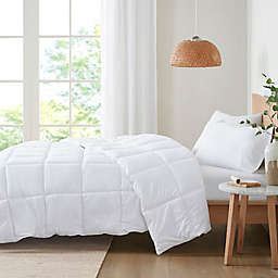 Clean Spaces Allergen Barrier Down Alternative Full/Queen Comforter in White