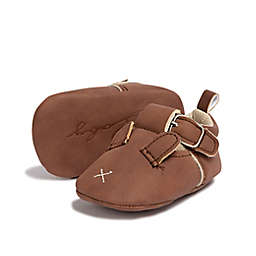 Shooshoos® Size 0-6M Casual Pre-Walker Shoe in Brown