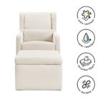 Alternate image 3 for carter&#39;s&reg; by DaVinci&reg; Adrian Swivel Glider with Ottoman in Performance Cream