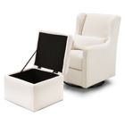 Alternate image 2 for carter&#39;s&reg; by DaVinci&reg; Adrian Swivel Glider with Ottoman in Performance Cream
