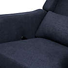 Alternate image 5 for carter&#39;s By DaVinci Arlo Recliner and Glider in Performance Navy