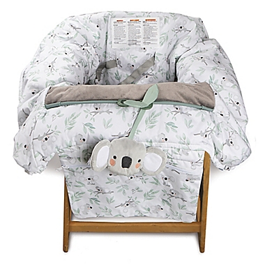 Boppy&reg; Preferred Shopping Cart and High Chair Cover in Koala and Leaves. View a larger version of this product image.