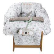 Boppy&reg; Preferred Shopping Cart and High Chair Cover in Koala and Leaves