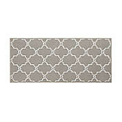 Jean Pierre Tufted Trellis 2&#39;2 x 3&#39;9 Accent Rug in Light Grey/White