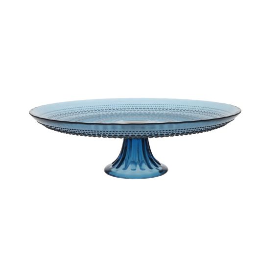 Fortessa Jupiter 13-Inch Cake Stand in Cornflower