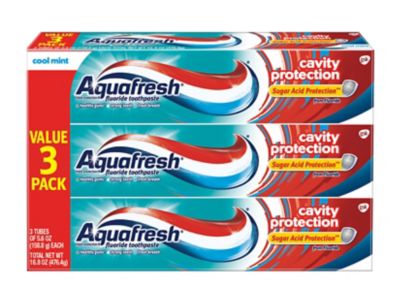Aquafresh&reg; 3-Pack 5.6 oz. Triple Protection&reg; Fluoride Toothpaste in Cool Mint