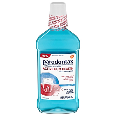 Parodontax 16 fl. oz. Active Gum Health Mouthwash in Mint. View a larger version of this product image.