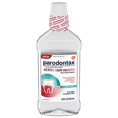 parodontax 16.9 fl. oz. Active Gum Health Mouthwash in Clear Mint. View a larger version of this product image.