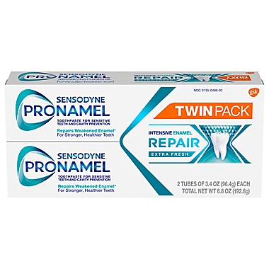 Sensodyne&reg; 2-Pack 3.4 oz. Pronamel Intensive Repair Toothpaste in Clean Mint. View a larger version of this product image.
