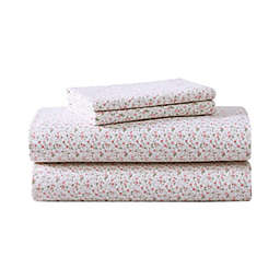 Laura Ashley® Evie Cotton Flannel Sheet Set