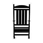 Alternate image 6 for Westin Outdoor Mayfield Classic Rocking Chair in Black