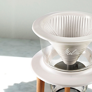 Melitta&reg; SENZ V&trade; Pour-Over&trade; Connected Coffee System in White. View a larger version of this product image.
