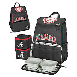 University of Alabama Weekender Pet Travel Backpack in Black
