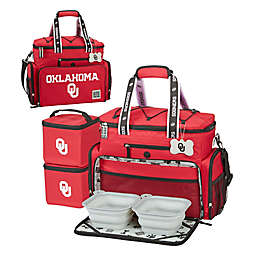 University of Oklahoma Sooners Week Away Pet Travel Bag in Red