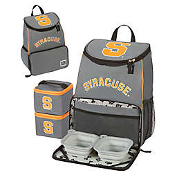 Syracuse University Weekender Pet Travel Backpack in Grey