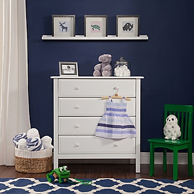 DaVinci&reg; Jayden 4-Drawer Chest Dresser in White. View a larger version of this product image.