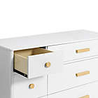 Alternate image 2 for Babyletto Lolly 6-Drawer Double Dresser in White/Natural