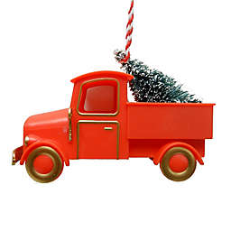 H for Happy™ 3.75-Inch Truck Christmas Tree Ornament in Red