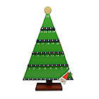 Alternate image 0 for H for Happy&trade; Christmas Countdown Tabletop Tree Figurine in Green