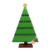H for Happy&trade; Christmas Countdown Tabletop Tree Figurine in Green