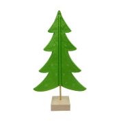 H for Happy&trade; 12-Inch Large Felt Christmas Tree Figurine in Green