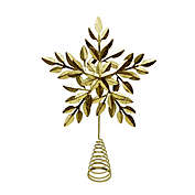 Bee &amp; Willow&trade; Star Leaves Christmas Tree Topper in Gold