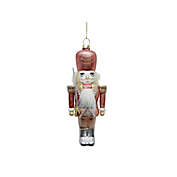 7-Inch Nutcracker Christmas Ornament in Pink