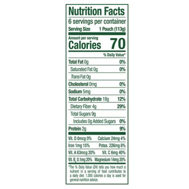 Sprout Organics&reg; 4 oz. Plant-Based Veggie Power Pouch in Green Veggies. View a larger version of this product image.