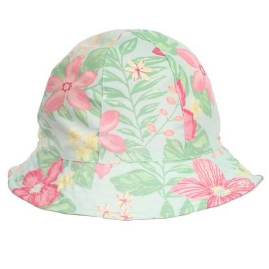 Little Me&reg; Size 12-24M Reversible Floral Sunhat in Pink. View a larger version of this product image.