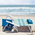 Alternate image 3 for Nautica&reg;  5-Position Beach Chair in Blue