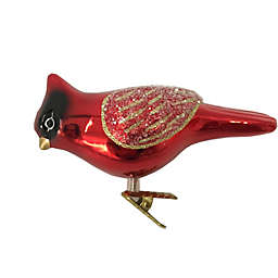 Cardinal Christmas Ornament in Red