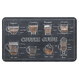 Mohawk Home® Coffee Guide Multicolor 18-Inch x 30-Inch Anti-Fatigue Kitchen Mat