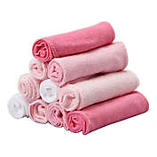 Spasilk&reg;  10-Pack Terry Washcloths in Solid Pinks