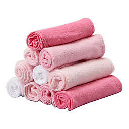 Spasilk®  10-Pack Terry Washcloths in Solid Pinks