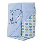 Alternate image 0 for Spasilk&reg; 4-Piece Hooded Towel with Matching Washcloth Set in Blue Whale