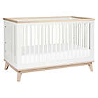 Alternate image 0 for Babyletto Scoot 3-in-1 Convertible Crib in White/Washed Natural