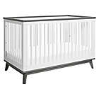Alternate image 0 for Babyletto Scoot 3-in-1 Convertible Crib in White/Slate