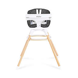 evolur® Ann 4-in-1 Beechwood High Chair in Black