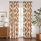 Alternate image 0 for Destinations by Waverly&reg; Davian 84-Inch Light Filtering Window Curtain Panel in Honey