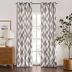 Destinations by Waverly® Davian 63-Inch Light Filtering Window Curtain Panel in Light Grey