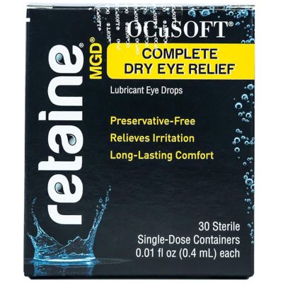 OcuSoft 30-Count Retaine MGD Complete Dry Eye Lubricant