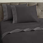 Alternate image 0 for Scott Living Charcoal-Infused 320-Thread-Count Sateen Queen Sheet Set in Grey